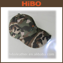 Camping Mutifunctional Caminhadas Camo Sports Caça LED Light Hat